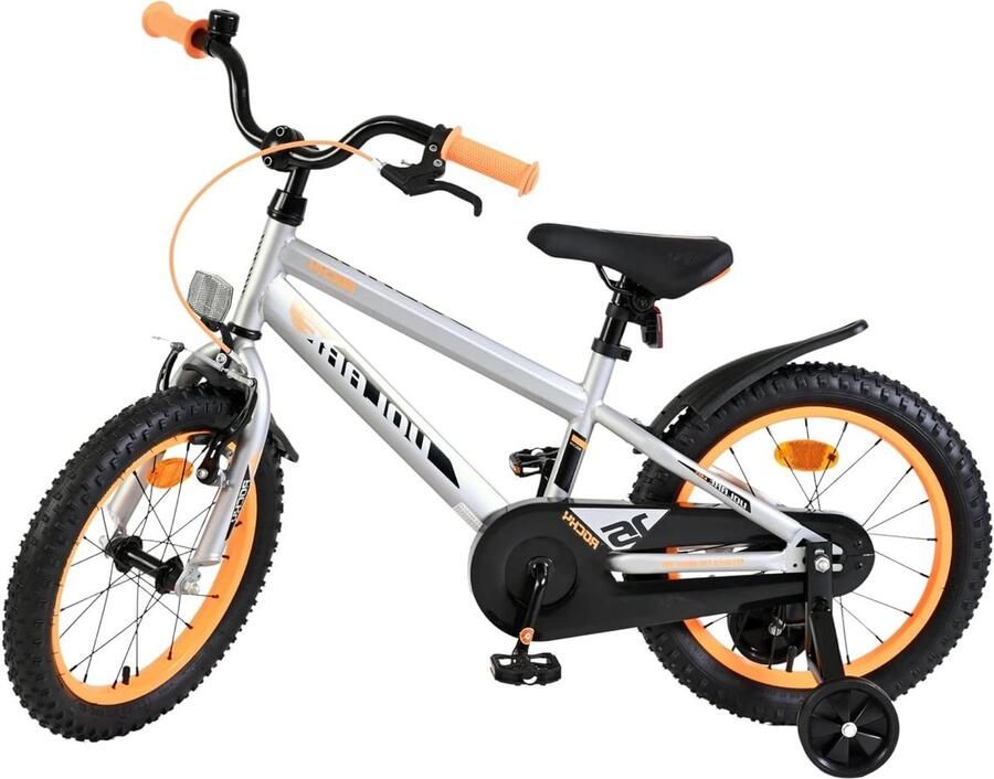 Kinderfiets Loopfiets Leren Fietsen Veilige Remmen 40 cm Grijs