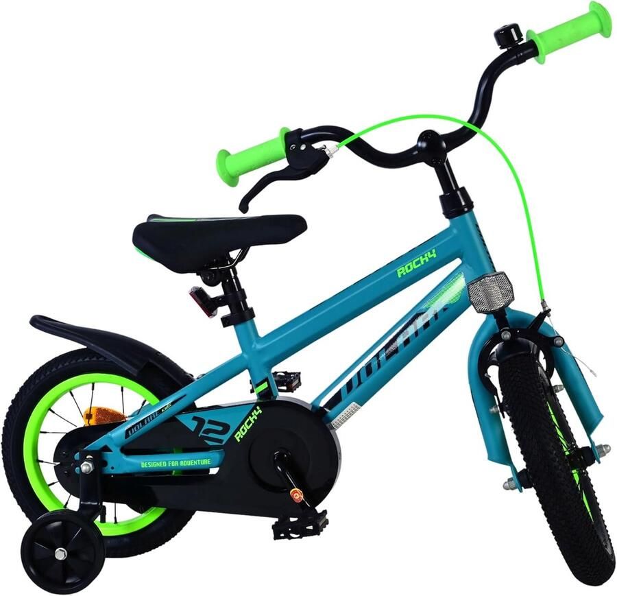 Kinderfiets Loopfiets Leren Fietsen Verstelbaar Zadel 12 Inch Groen