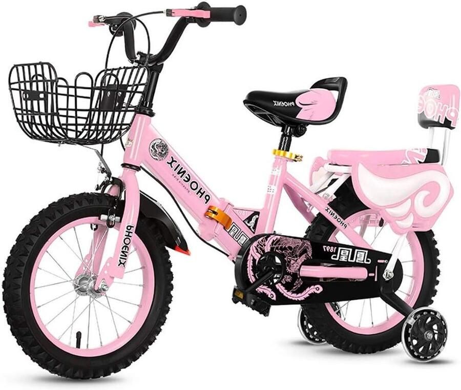 Kinderfiets Loopfiets Leren Fietsen Verstelbaar Zadel 16 inch Kleur C