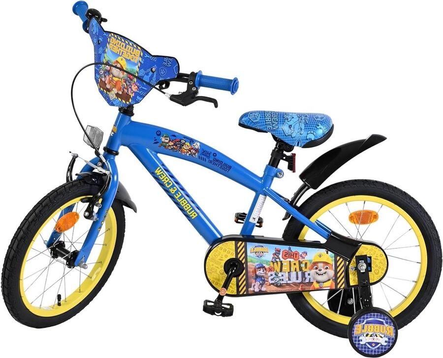Kinderfiets Loopfiets Leren fietsen Zijwieltjes inclusief 40 cm Blauw