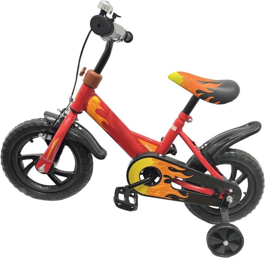 Kinderfiets Loopfiets Peuterfiets Leren Fietsen Stevig Koolstofstaal Frame 12 Inch Meerdere Kleuren
