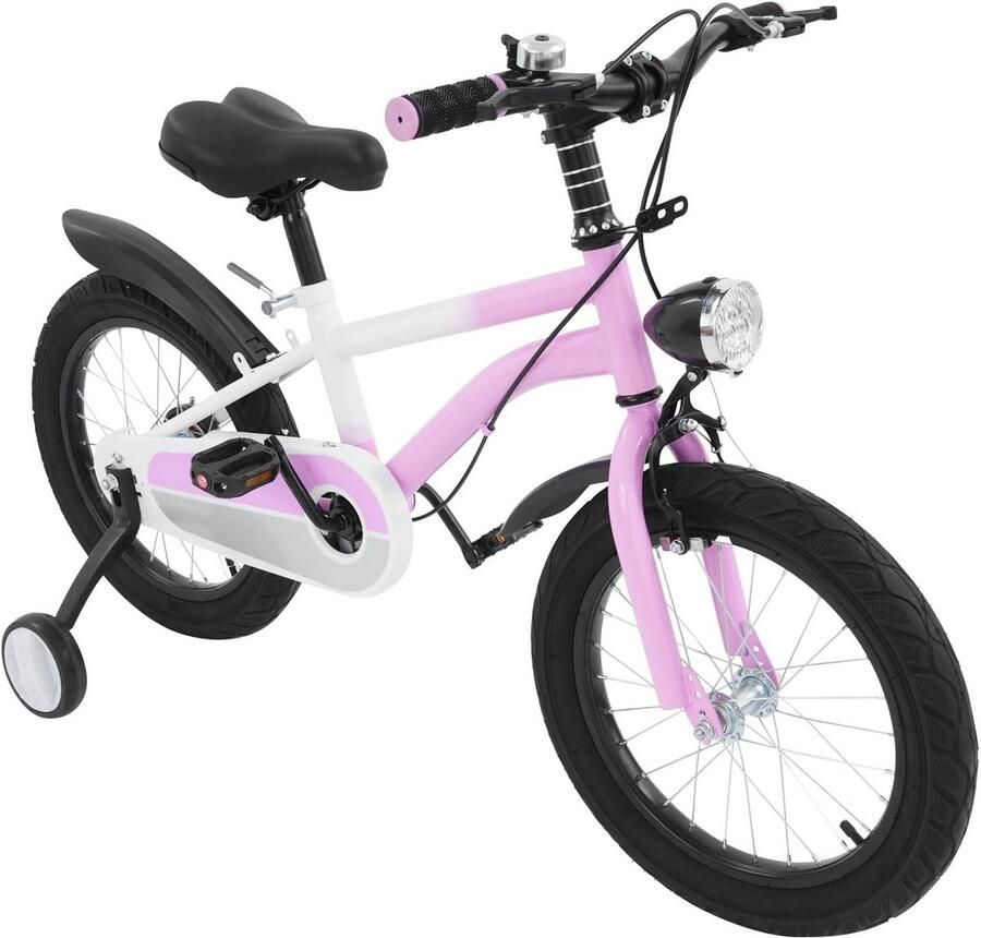 Kinderfiets sfiets sfiets Leren Fietsen Hoge Veiligheid 406 cm Roze