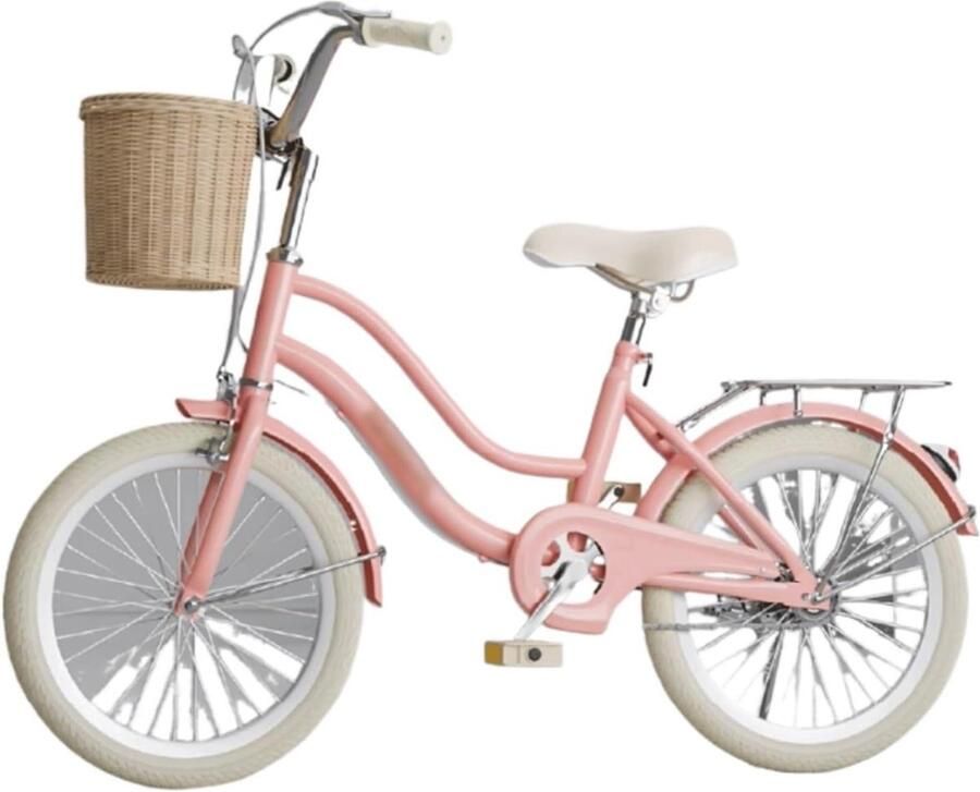 Kinderfiets sfiets sfiets Leren Fietsen Met dje Bel 20 inch Roze