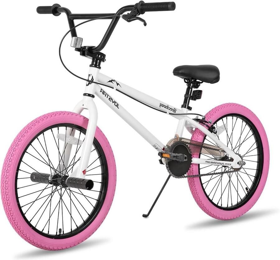 Kinderfiets sfiets sfiets Leren Fietsen Stevig Frame 50.8 cm Wit