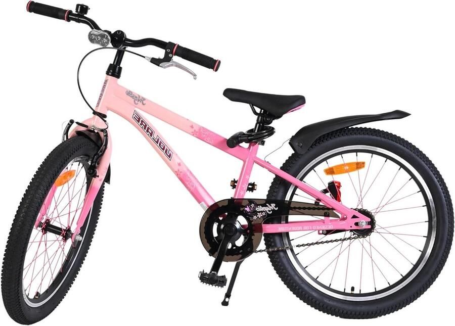 Kinderfiets Meisjesfiets Zelfstandig Fietsen Veiligheidsuitrusting 20 Inch Roze