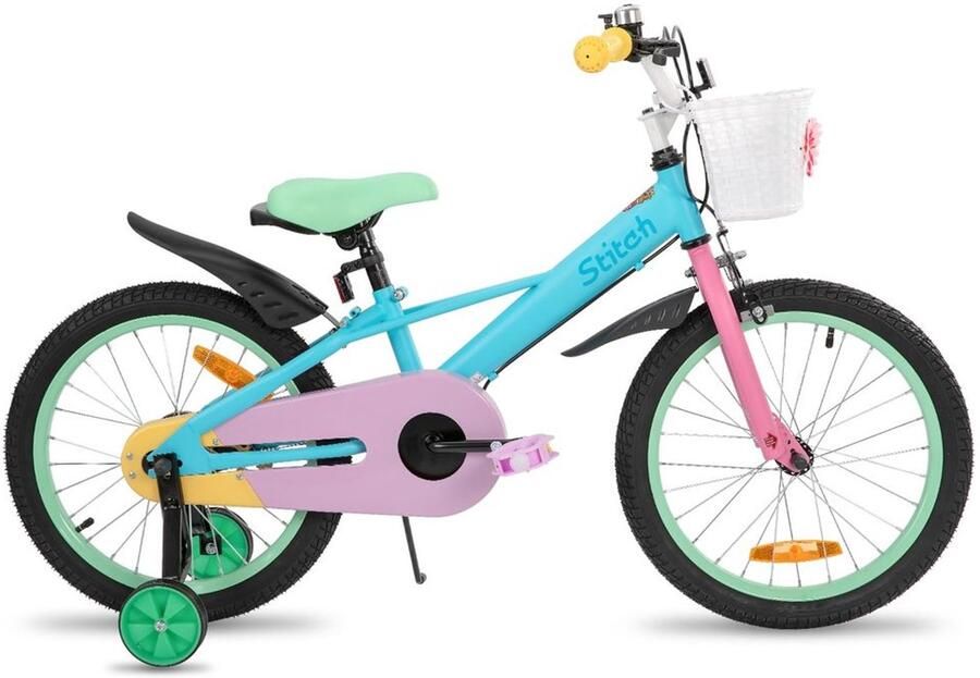 Kinderfiets met d en stabilisatoren 12 14 16 18 Inch