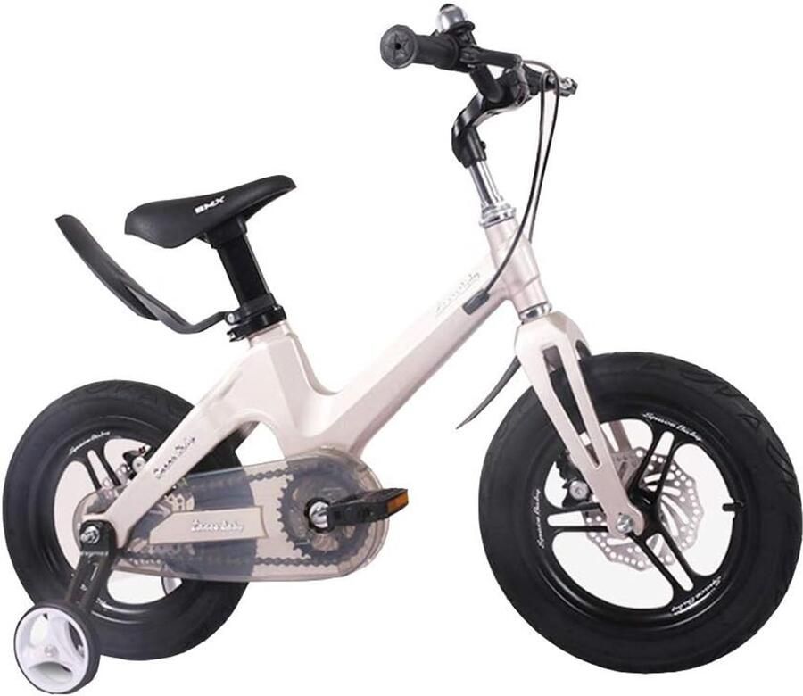 Kinderfiets met d sfiets sfiets Leren Fietsen Stevig Stalen Frame 18 Inch Zilver