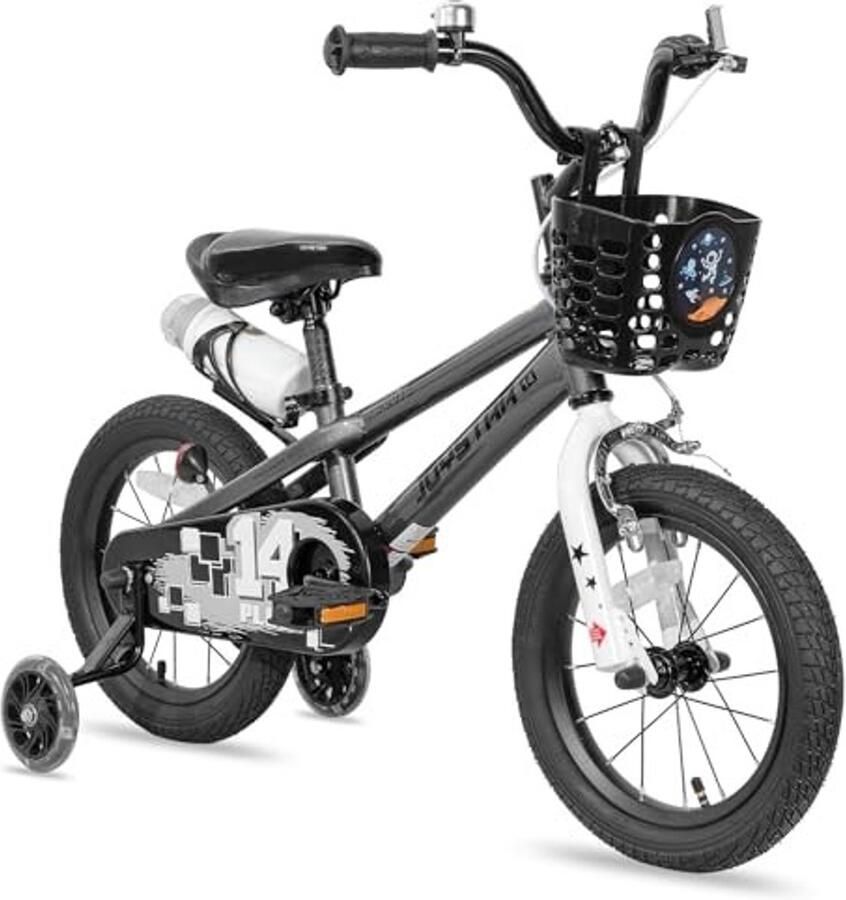Kinderfiets met stabilisator 12 14 16 18 20 inch Multicolor