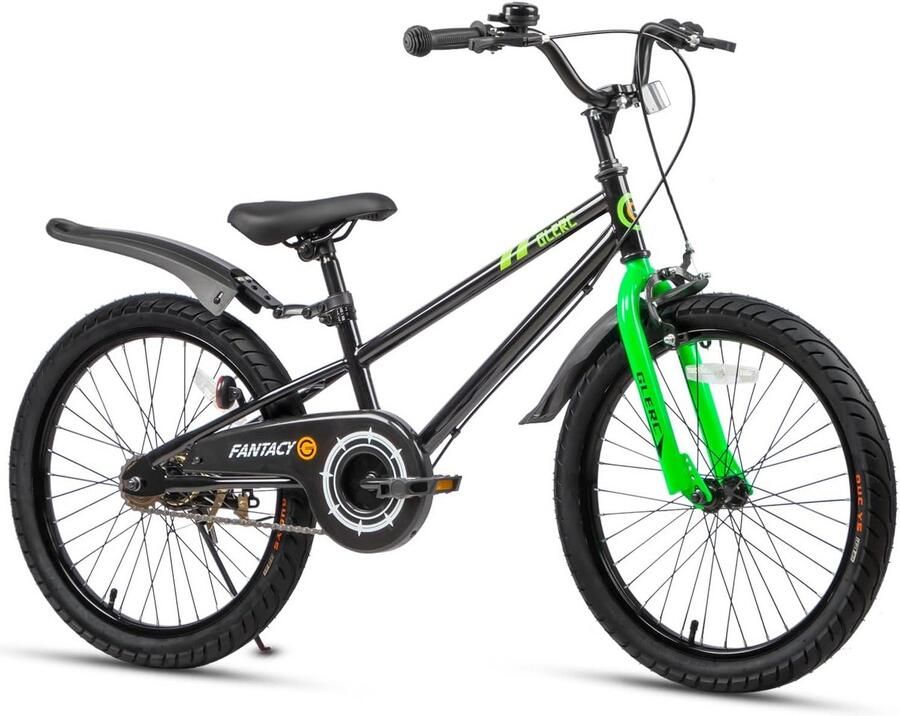 Kinderfiets Met Zijwieltjes en Standaard 14 16 18 20 Inch Voor en