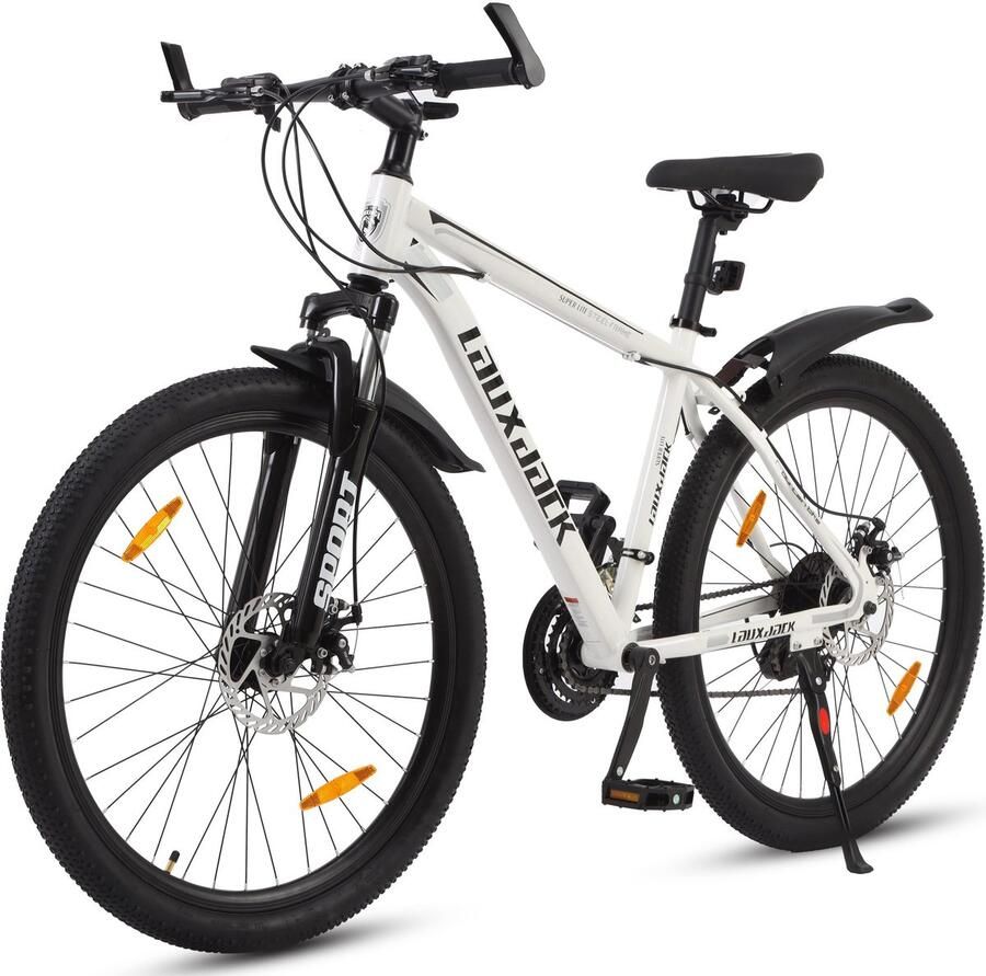 Kinderfiets Mountainbike Black-Blue 21 Versnellingen 26 Inch Wielmaat Metaal Frame Voor Kinderen En Tieners