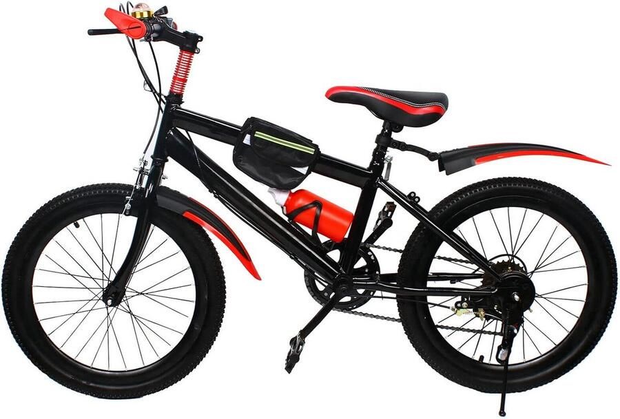 Kinderfiets Mountainbike sfiets sfiets Buiten Fietsen Aluminium Schijfrem 20 inch Rood