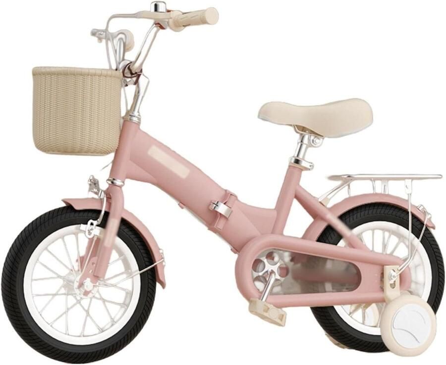 Kinderfiets Opvouwbaar Fiets Leren Fietsen Dubbele Rem Schokdemping 18 Inch F