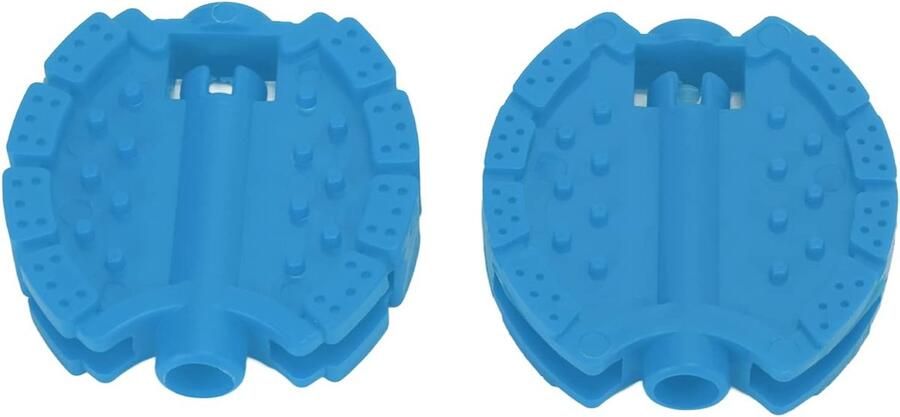 Kinderfiets Pedaal Driewieler Pedaal Fiets Accessoire Set van Twee 6.99 x 6.99 cm Blauw
