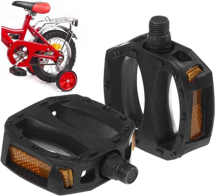 Kinderfiets Pedaal Fietsvoetsteun Mountainbike Pedaal Buiten Fietsen Antislip Oppervlak 9 x 68 x 25 cm