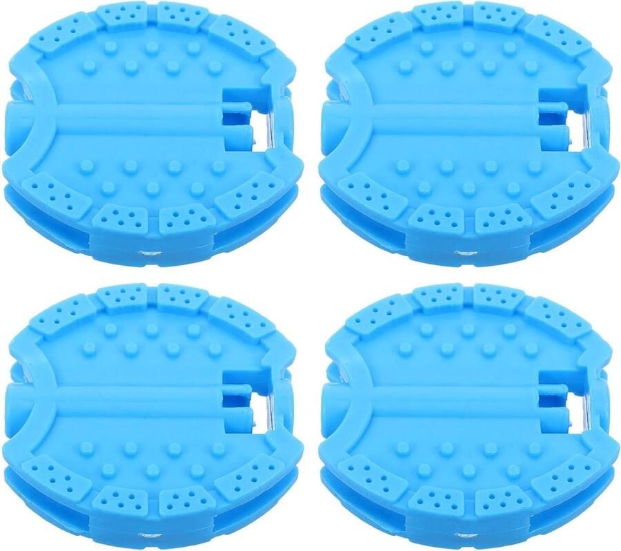 Kinderfiets Pedalen Brede Trappers Veilig Fietsen Anti-slip Grip 4 Stuks Blauw