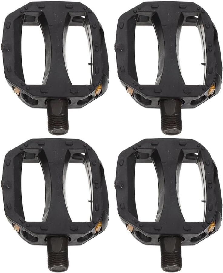 Kinderfiets Pedalen Fiets Accessoires Veilig Fietsen Antislip Ontwerp 9.8 x 7 x 2 cm Zwart