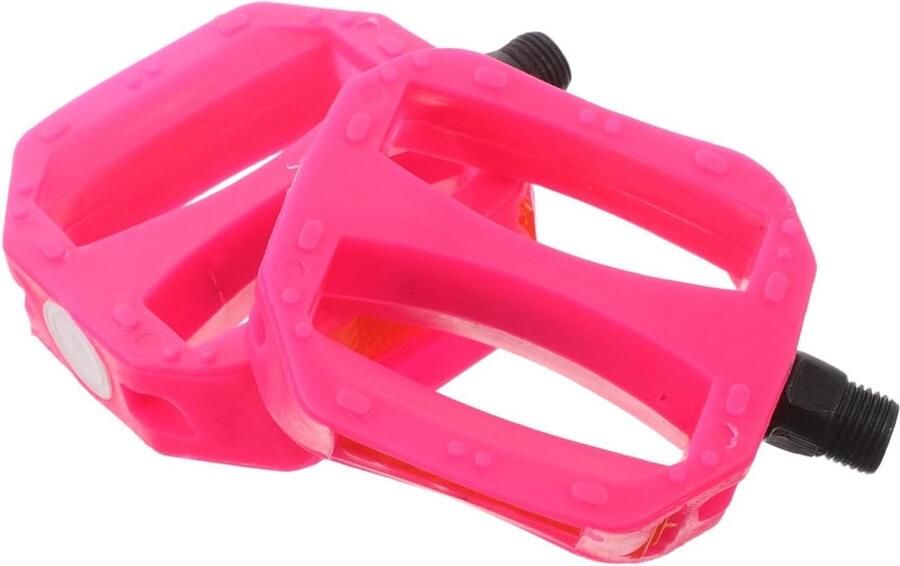 Kinderfiets Pedalen Fiets Trappers Veilig Fietsen Antislip Oppervlak 9 x 7 x 2 cm Roze