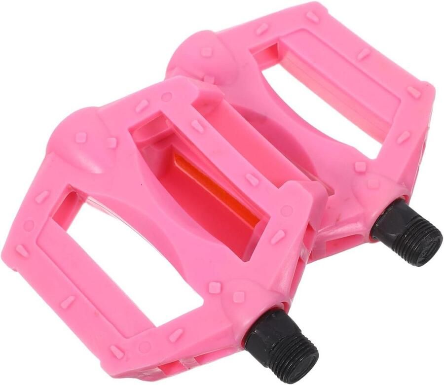 Kinderfiets Pedalen Fietspedalen Kinderen Veilig Fietsen Antislip Ontwerp 10.5 cm Roze