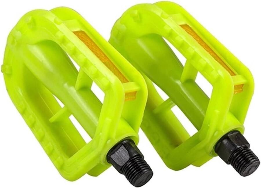Kinderfiets Pedalen Fietsvoetsteunen Veilig Fietsen Anti-slip Ontwerp 12 mm Draad Groen