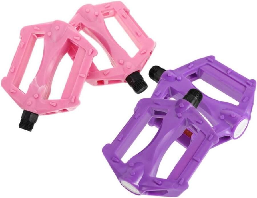 Kinderfiets Pedalen Loopfiets Onderdelen Veilig Fietsen Antislip Textuur 10.5 cm Lengte Gemengde Kleuren