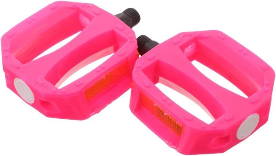 Kinderfiets Pedalen Peuter Fietstrappers Veilig Fietsen Antislip Grip 9 x 7 x 2 cm Roze