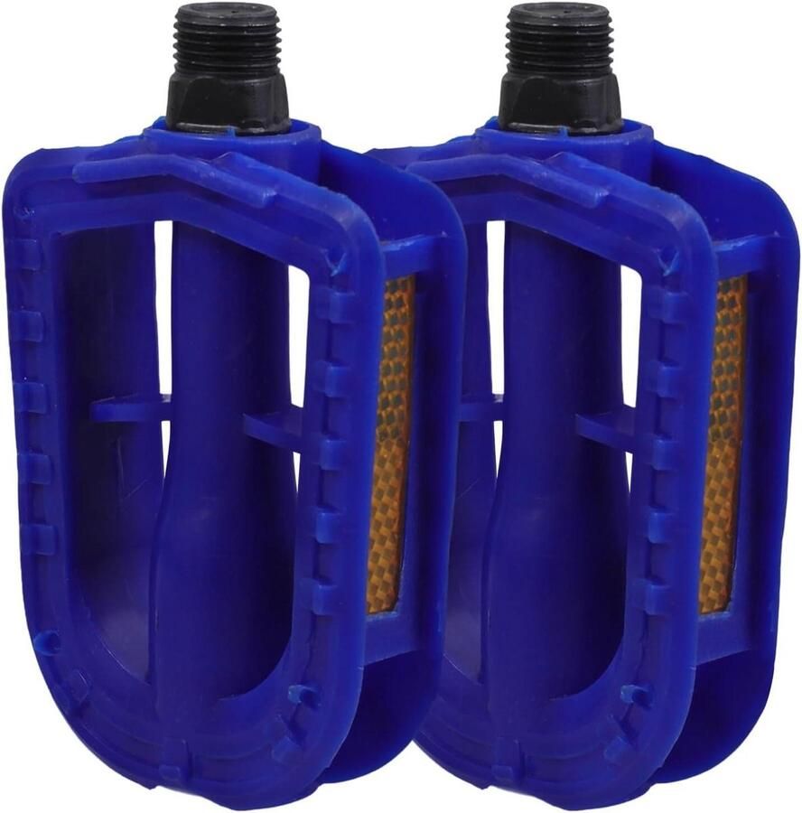 Kinderfiets Pedalen Rubberen Trappers Veilig Fietsen Verbeterde Grip 10.7 cm Blauw