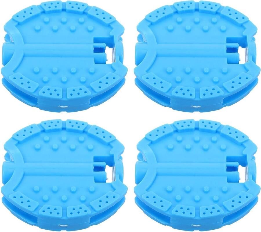Kinderfiets Pedalen Trapper Set Veilige Rit Anti-slip Grip 6.8 cm Blauw