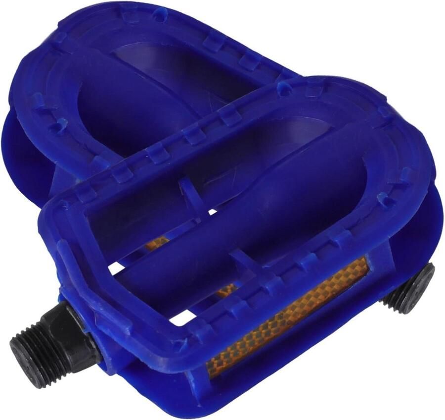 Kinderfiets Pedalen Veiligheidstrappers Grip Comfortabel Fietsen Verbeterd Antislip Oppervlak 107 x 65 cm Blauw