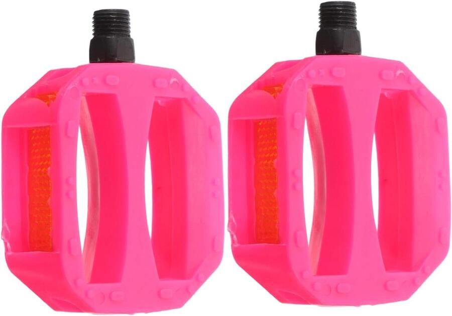 Kinderfiets Pedalen Vervangende Onderdelen Veilig Fietsen Slipvast Ontwerp 9 x 7 x 2 cm Roze