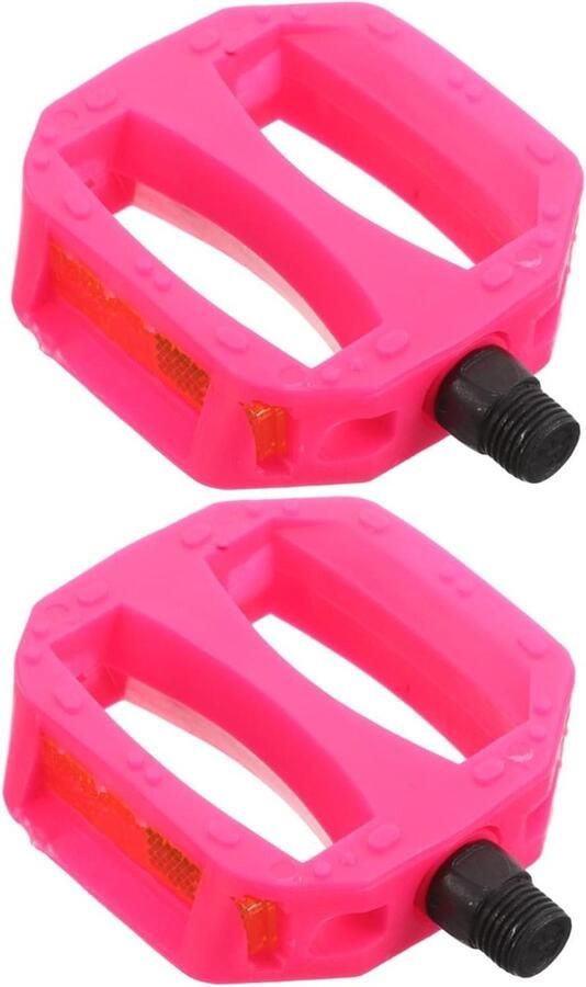 Kinderfiets Pedalen Vervangingspedalen Fiets Veilig Fietsen Antislip Oppervlak 9 x 7 x 2 cm Roze