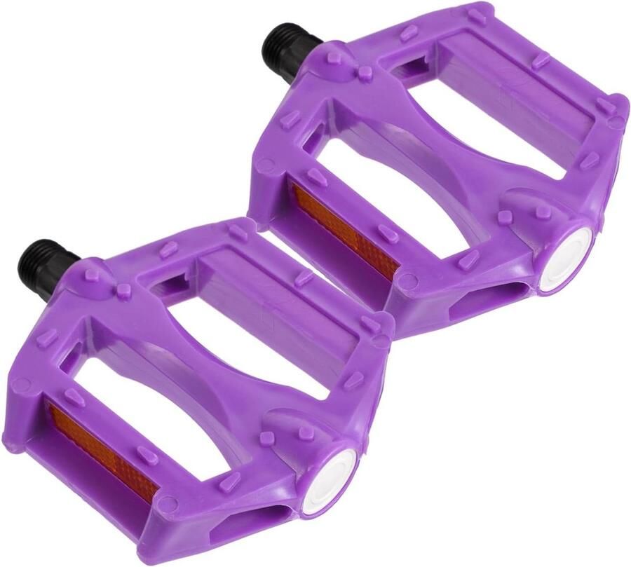 Kinderfiets Pedalen Voetsteunen Fiets Veilig Fietsen Lichtgewicht Compact 181 Gram Paars