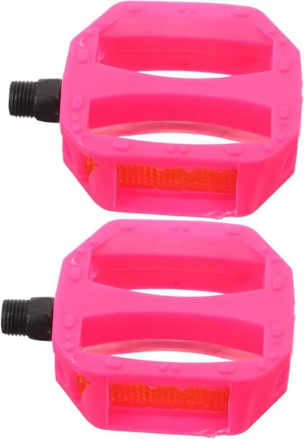Kinderfiets Pedalen Voetsteunen Veilig Fietsen Antislip Ontwerp 9 x 7 x 2 cm Roze