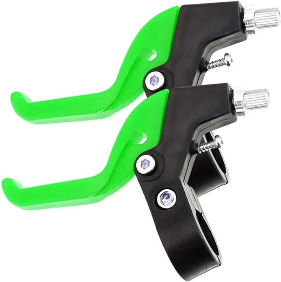 Kinderfiets Remhendels Fiets Onderdelen Veilig Fietsen Consistente Remkracht Voor 22.2mm Handvat Groen