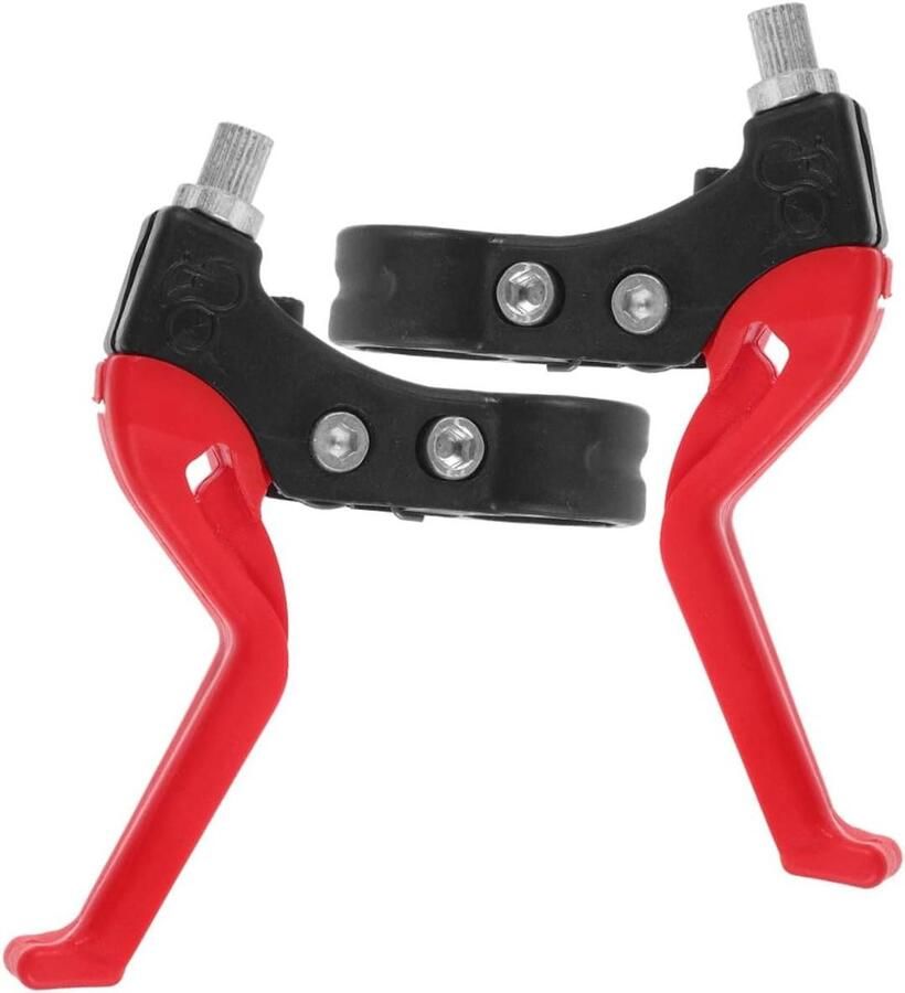 Kinderfiets Remhendels Fiets Remgrepen Veilige Fietscontrole Lichtgewicht Plastic 12.5 x 8 cm Zwart
