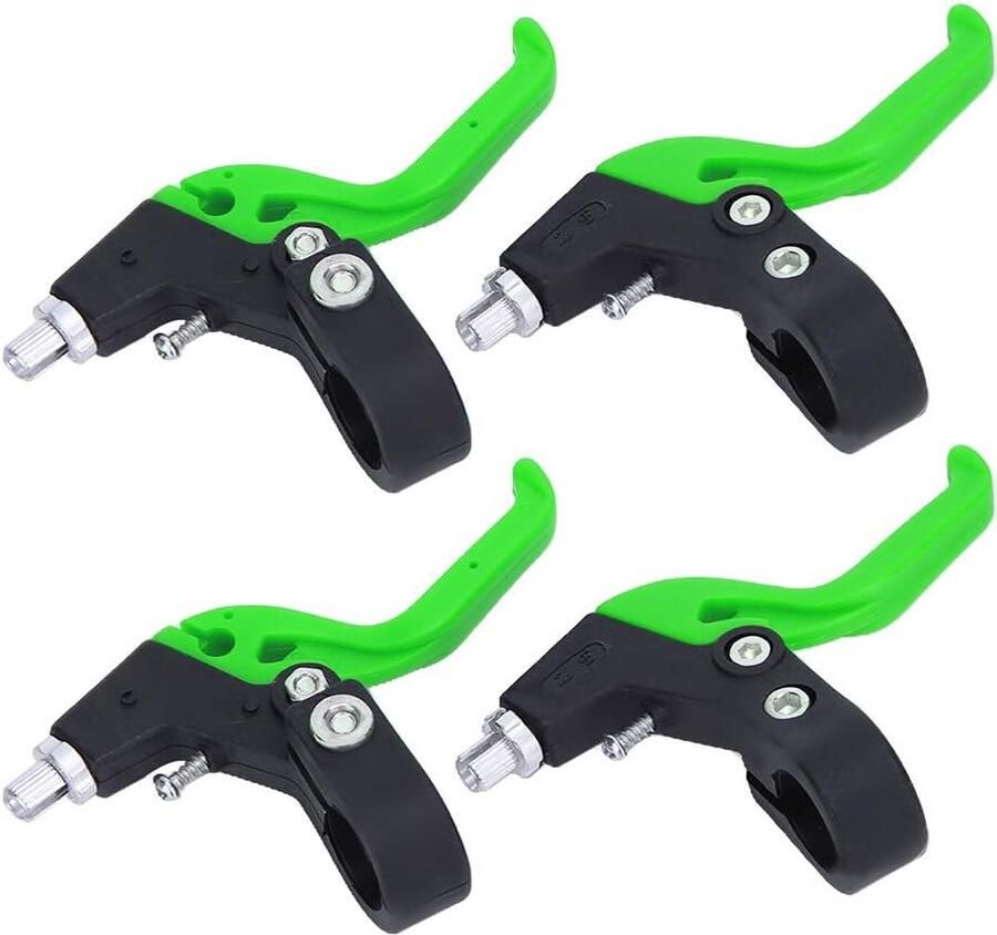 Kinderfiets Remhendels Fiets Remmen Veilig Fietsen Hoge Sterkte Nylon 222 mm Diameter Zwart Groen