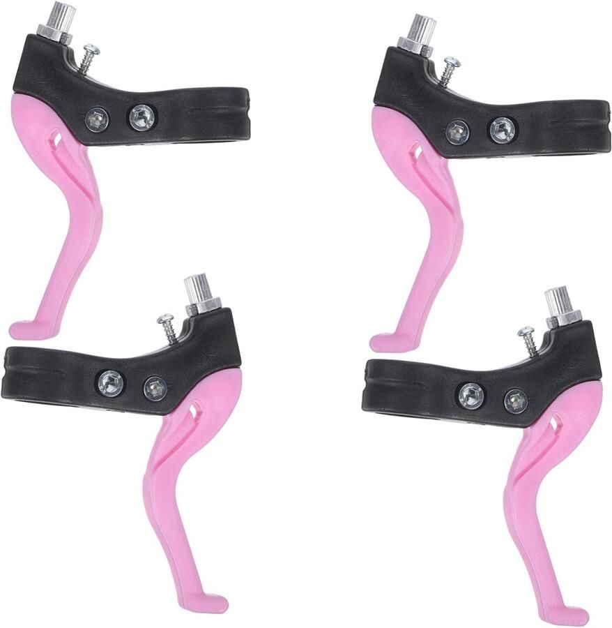 Kinderfiets Remhendels Fietsrem Onderdelen Fiets Reparatie Lichtgewicht Aluminium 13 x 8.4 cm Roze
