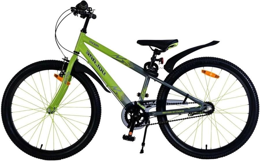 Kinderfiets Rocky Jongensfiets 24 inch Buiten Fietsen Shimano Nexus 3 versnellingen 24 inch Groen