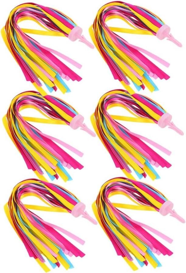 Kinderfiets Slingers Stuurlinten Versieren Fiets Snelle Installatie 29 cm Lengte Multicolor