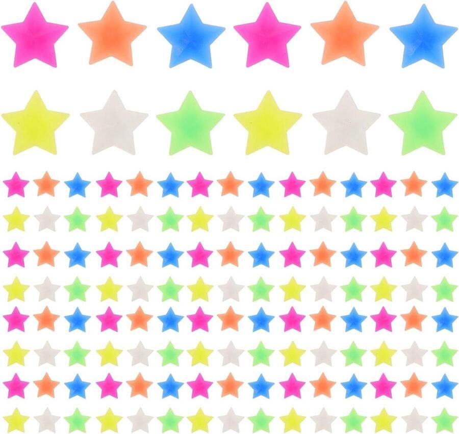 Kinderfiets Spaak Clips Wiel Decoratie Fiets Versieren Uniek Sterontwerp 144 Stuks Kleuren