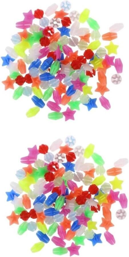 Kinderfiets Spaken Fietsdecoratie Kralen Fiets Personaliseren Makkelijke Installatie 2 stuks Multicolor