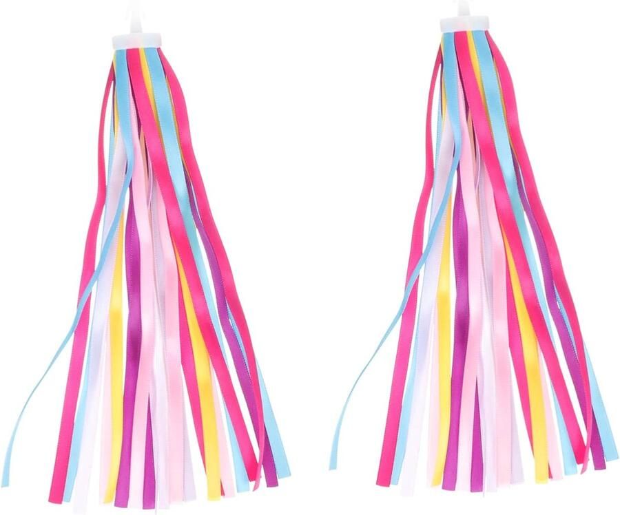 Kinderfiets Streamers Fiets Versiering Fiets Decoratie Eenvoudig Te Bevestigen 26 Centimeter Lengte Kleurrijk