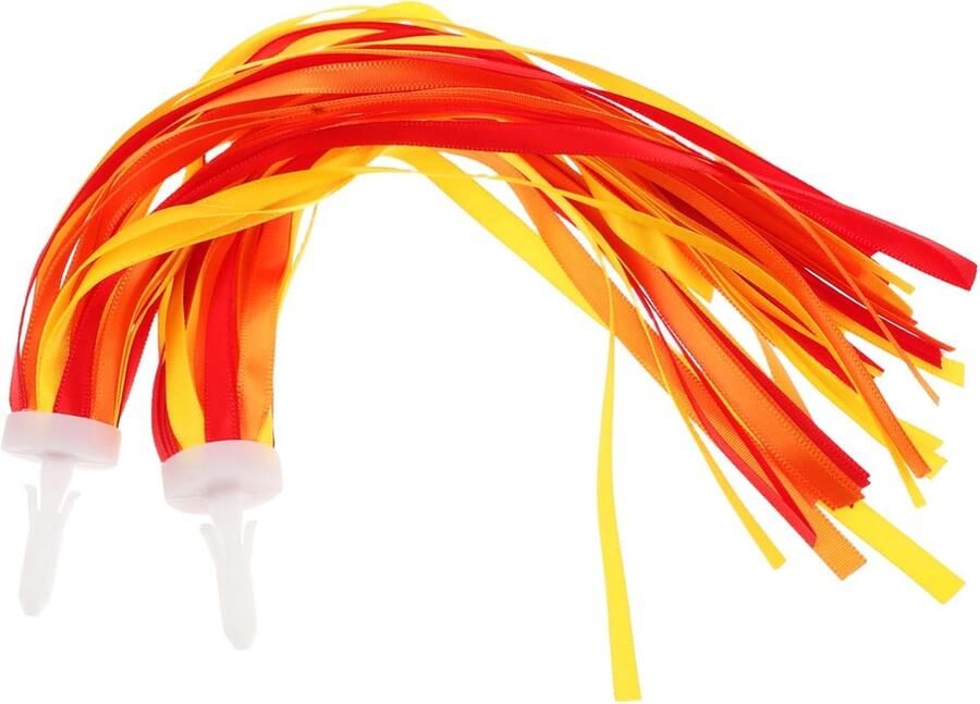 Kinderfiets Streamers Stuurkwastjes Fiets Decoratie Draaiend Ontwerp 28cm Lengte Meerdere Kleuren