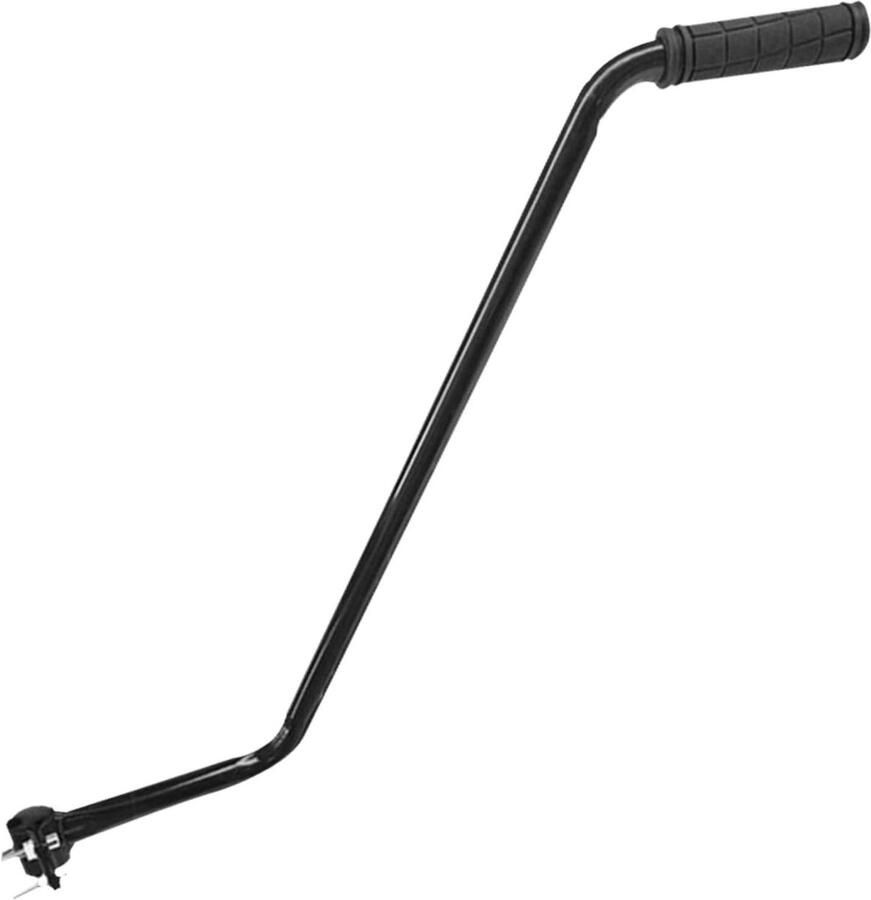 Kinderfiets Stuur Leerhandvat Fiets Leren Geen Hulpwielen Nodig 66 cm Zwart