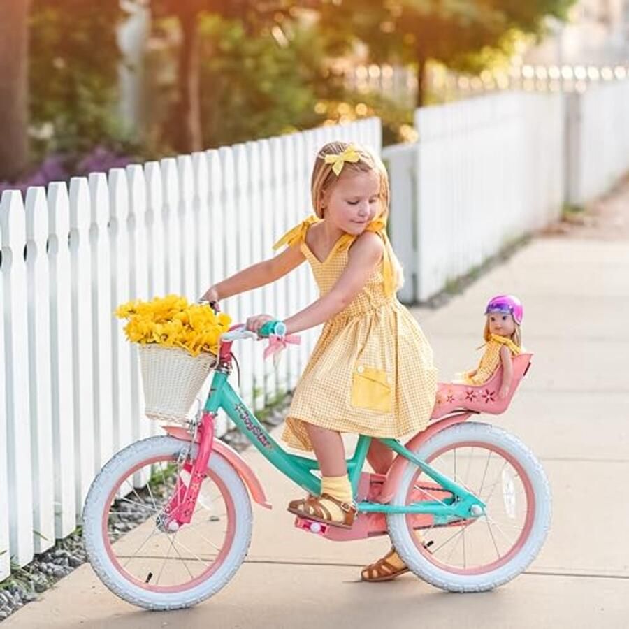 Kinderfiets Unicorn 12 14 18 Inch Met Zitje en Stabilisatoren
