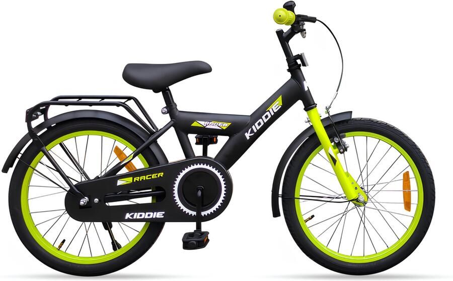 Kinderfiets Uniek 1Speed 20'' Black Green