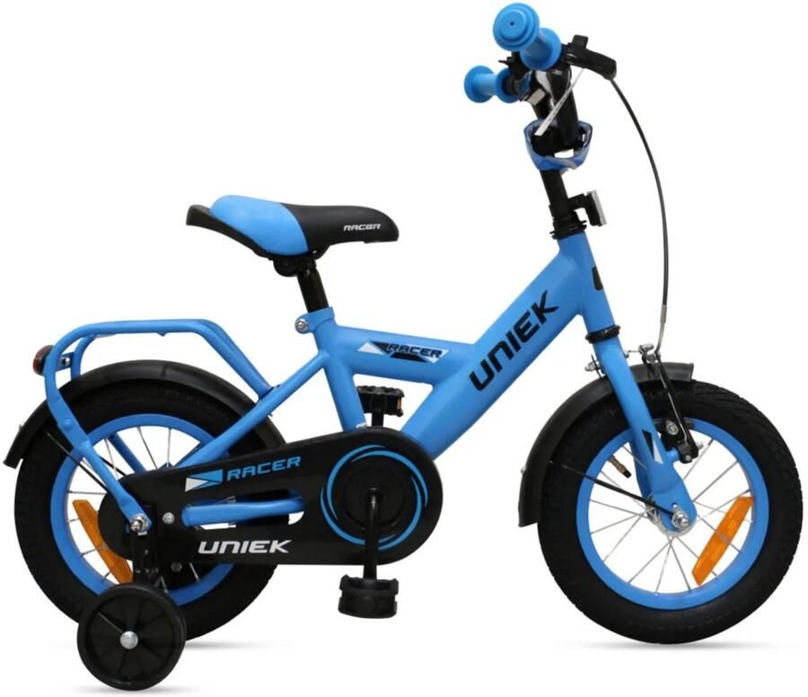 Kinderfiets Uniek Boy 12'' 1N Blauw