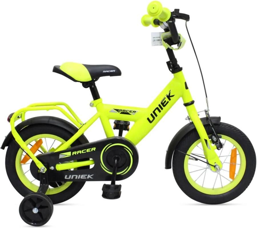 Kinderfiets Uniek Boy 12'' 1N Geel
