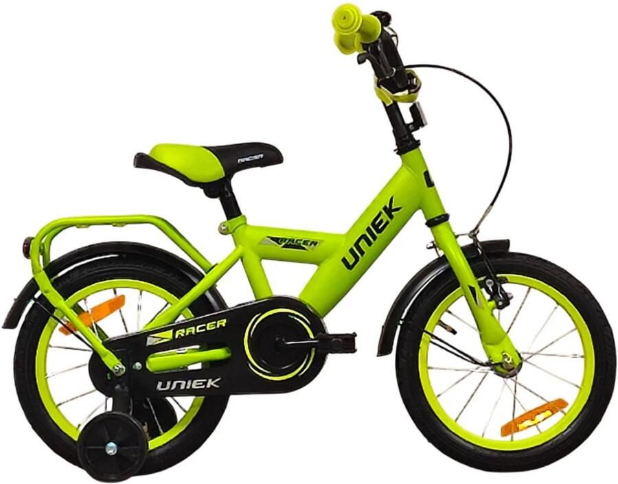 Kinderfiets Uniek Boy 14'' 1N Limoen Groen