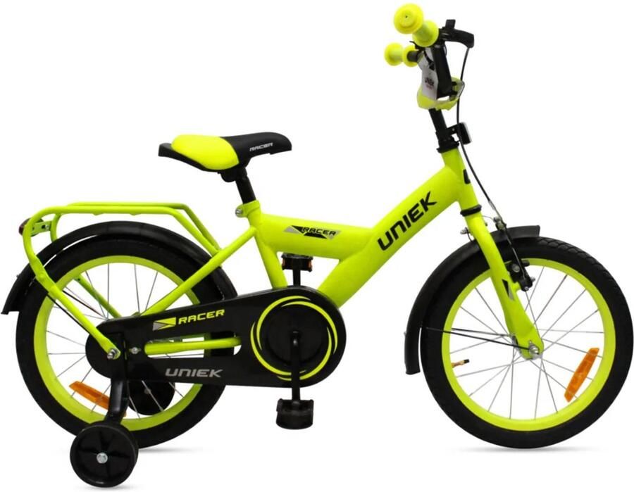 Kinderfiets Uniek Boy 16'' 1N Geel