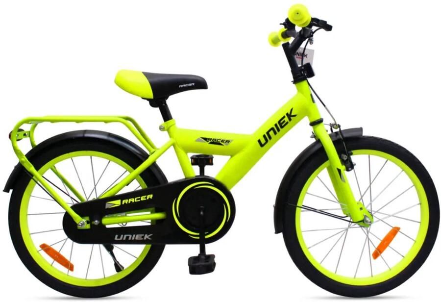 Kinderfiets Uniek Boy 18'' 1N Geel